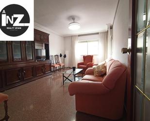 Living room of Flat for sale in  Murcia Capital  with Terrace, Storage room and Balcony