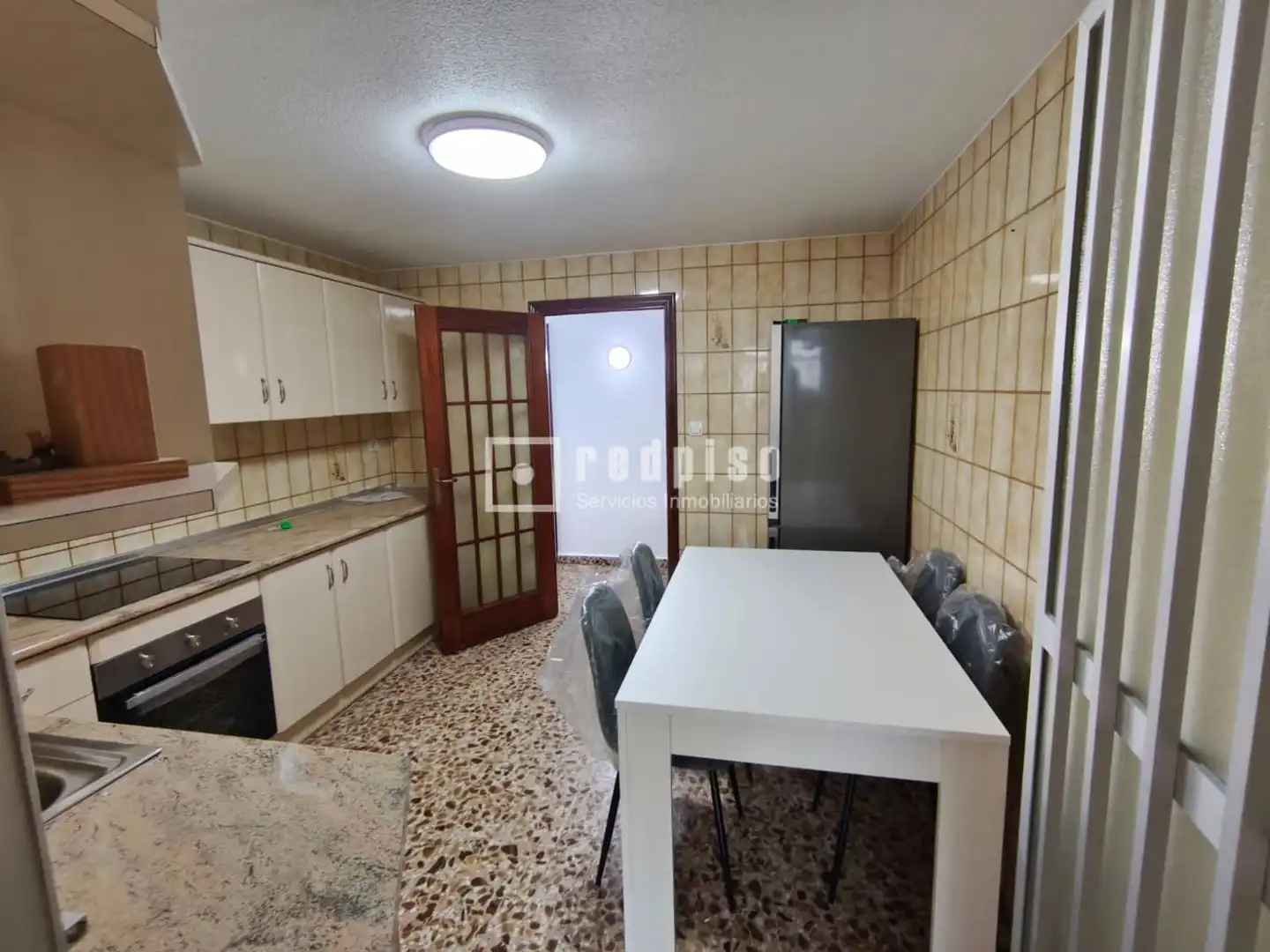 Kitchen of Flat for rent in Alcantarilla  with Air Conditioner and Furnished