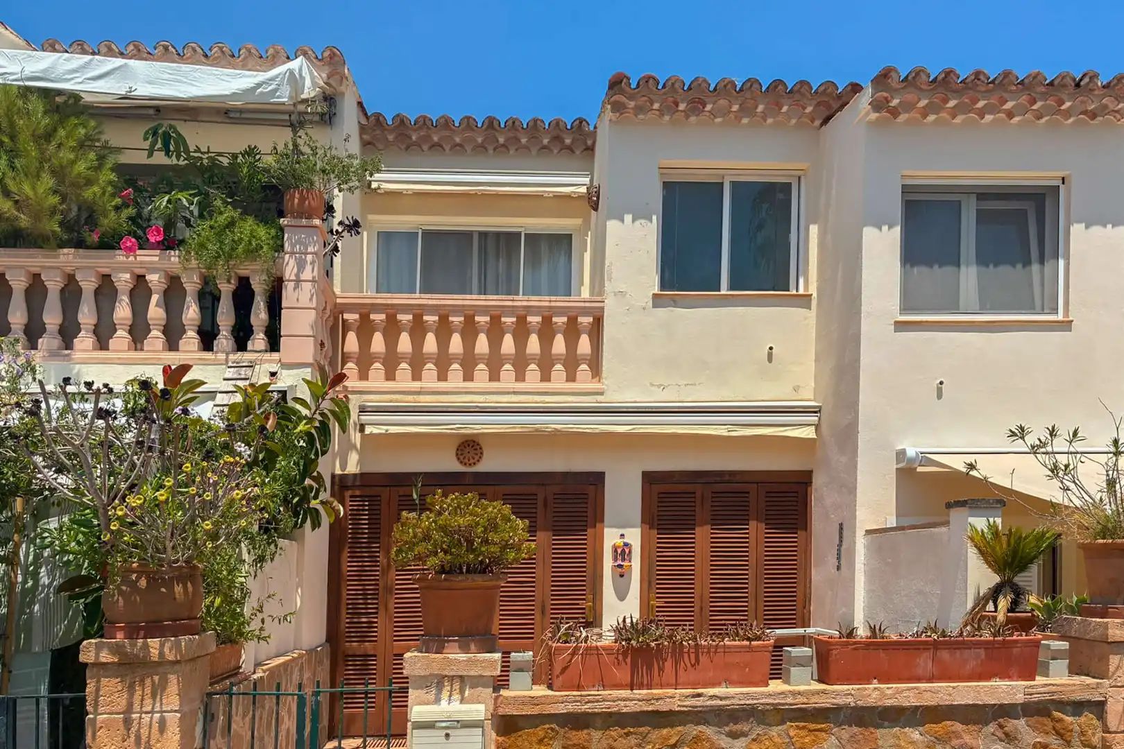 Exterior view of Detached homes for rent in Capdepera  with Air Conditioner, Terrace and Furnished