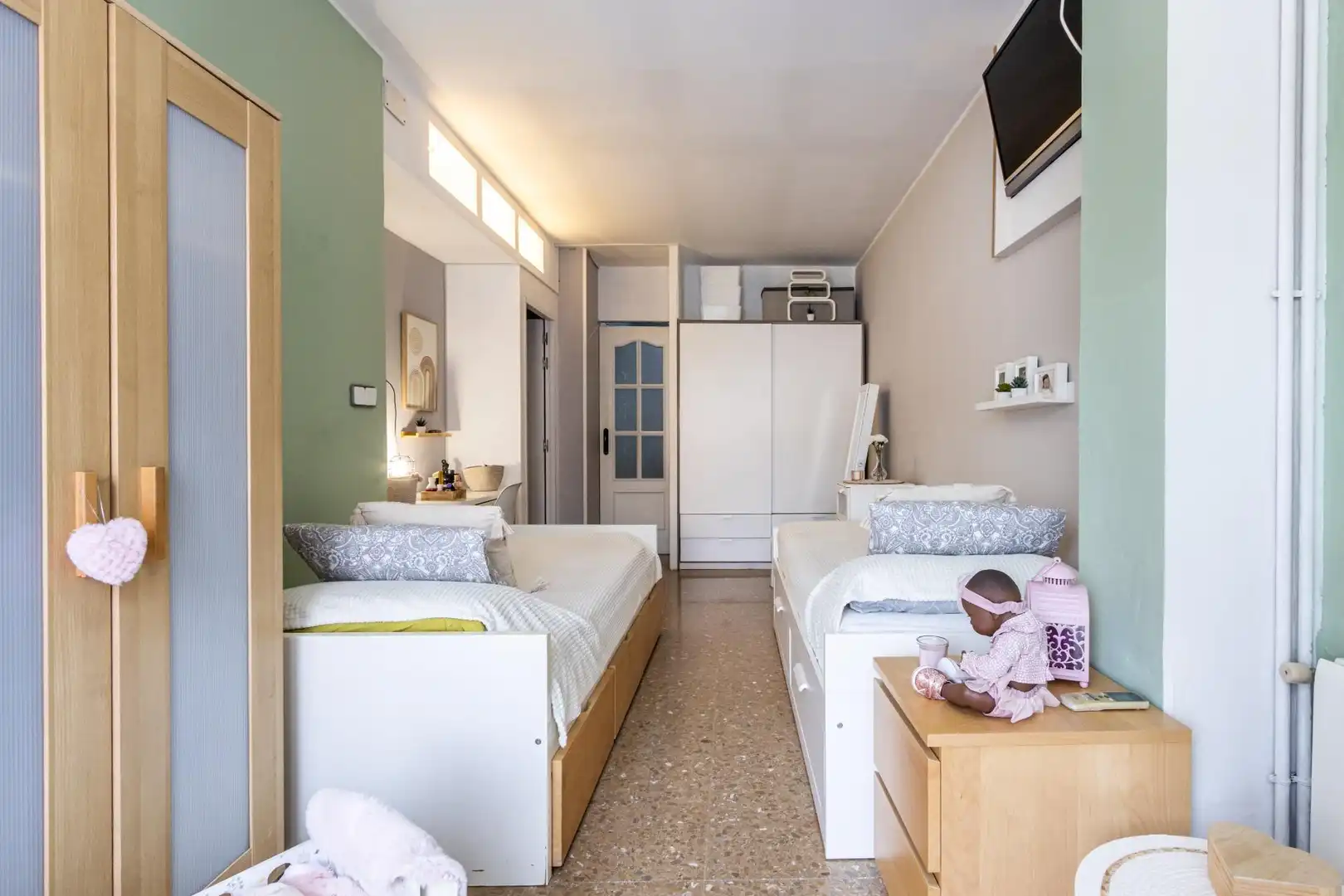 Bedroom of Flat for sale in Sabadell  with Heating, Storage room and Balcony