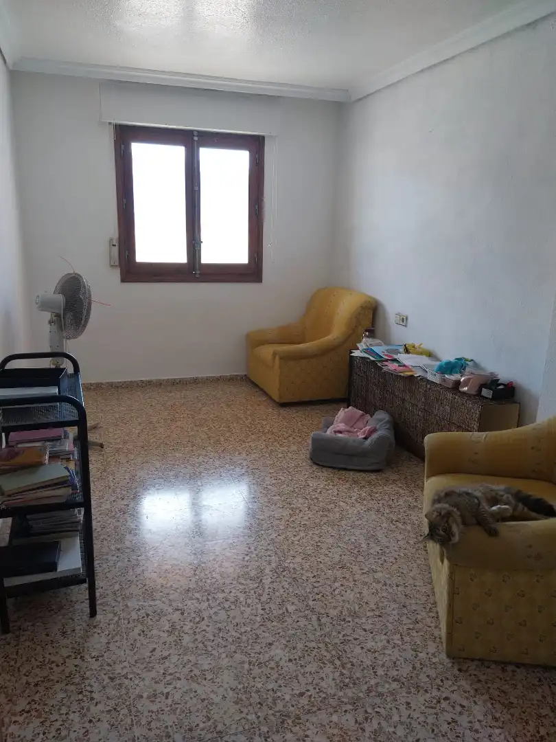 Sala d'estar de Pis en venda en Tavernes de la Valldigna amb Balcó