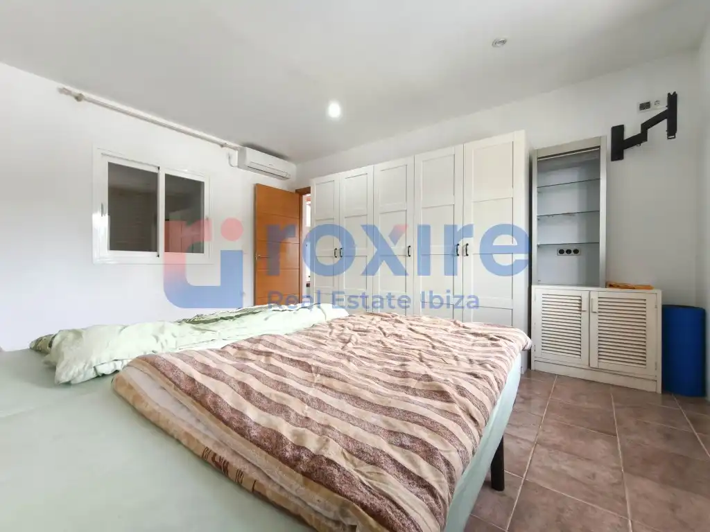 Bedroom of Houses for rent in Sant Antoni de Portmany  with Air Conditioner, Private garden and Terrace