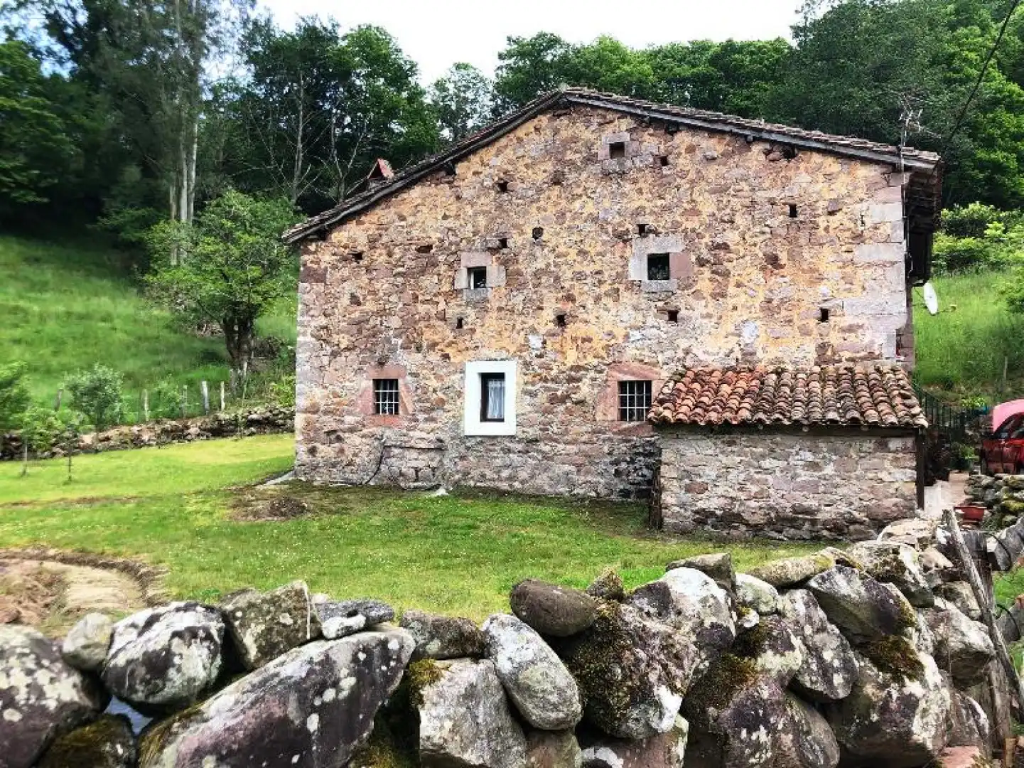 Vista exterior de Casa o chalet en venta en Valdáliga con Jardín privado