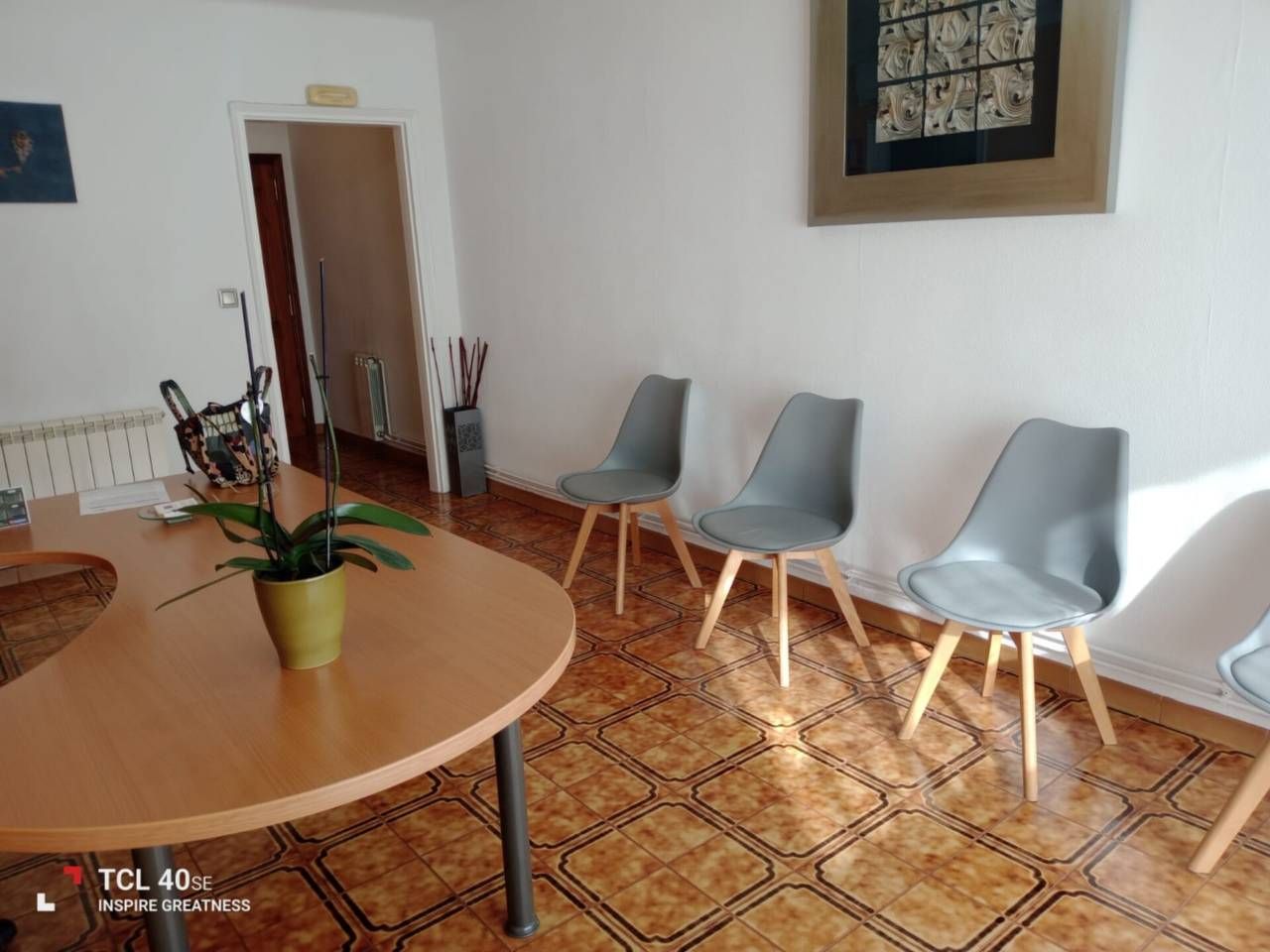 Menjador de Pis en venda en Girona Capital amb Aire condicionat, Calefacció i Parquet