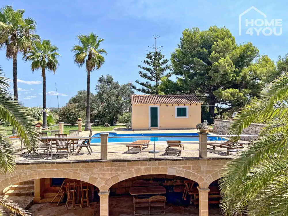 Piscina de Casa o xalet en venda en Ses Salines amb Aire condicionat, Calefacció i Terrassa