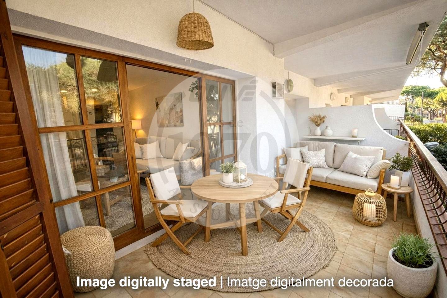 Terrace of Flat for sale in Castell d'Aro, Platja d'Aro i s'Agaró  with Air Conditioner and Terrace