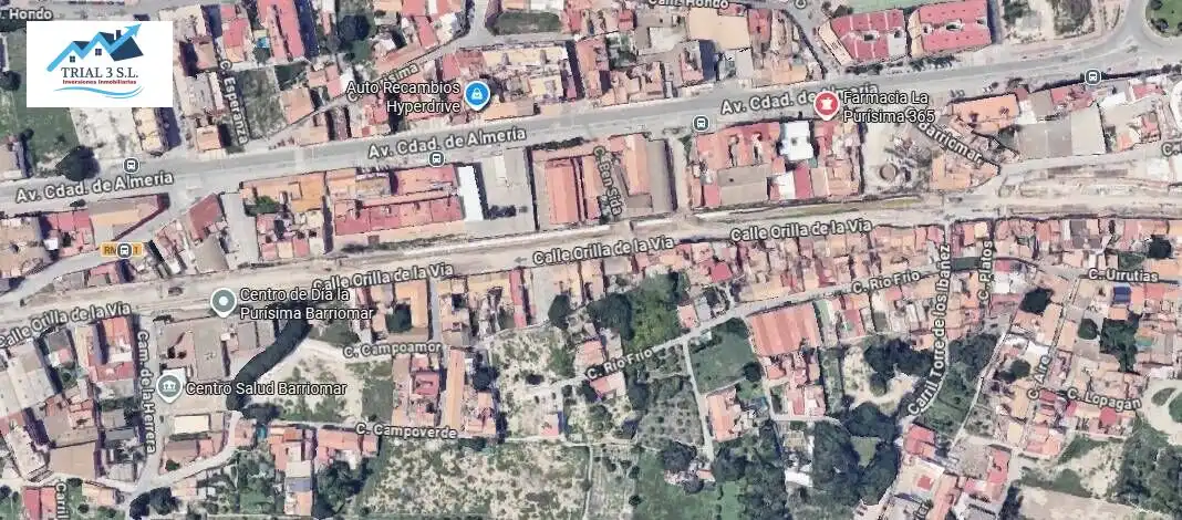 Vista exterior de Pis en venda en Murcia