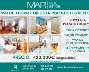 Exterior view of Flat for sale in  Ceuta Capital  with Air Conditioner, Terrace and Balcony