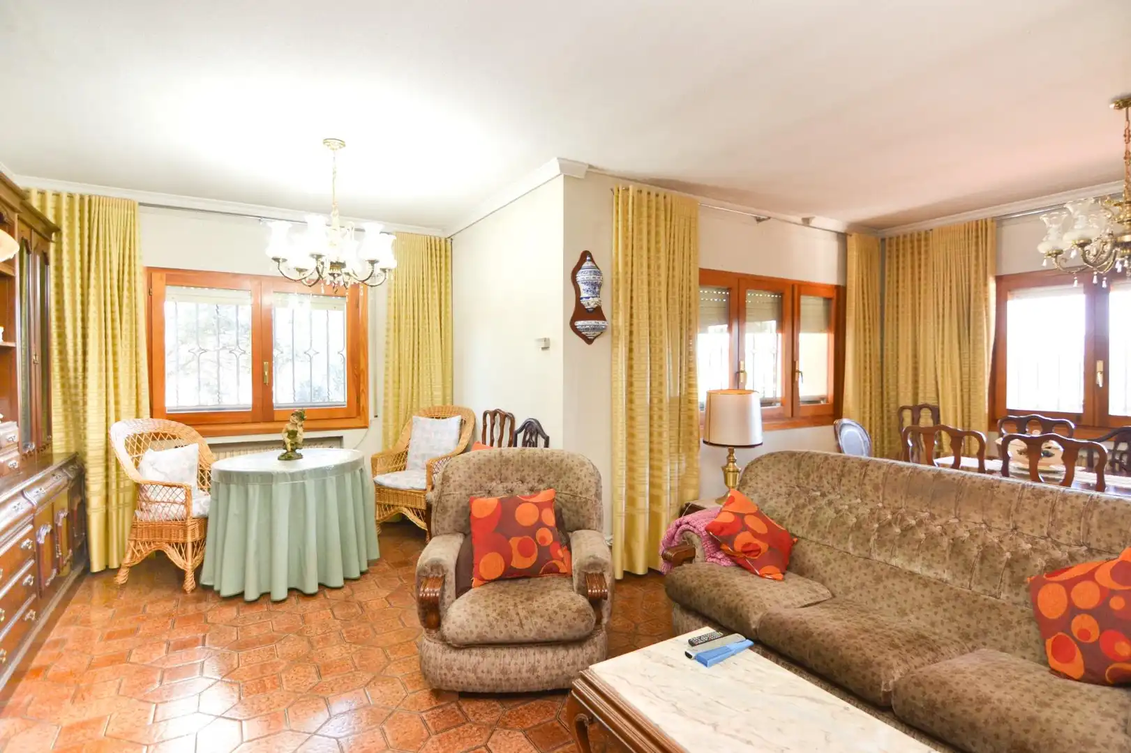 Living room of Houses for sale in El Escorial  with Heating, Private garden and Terrace