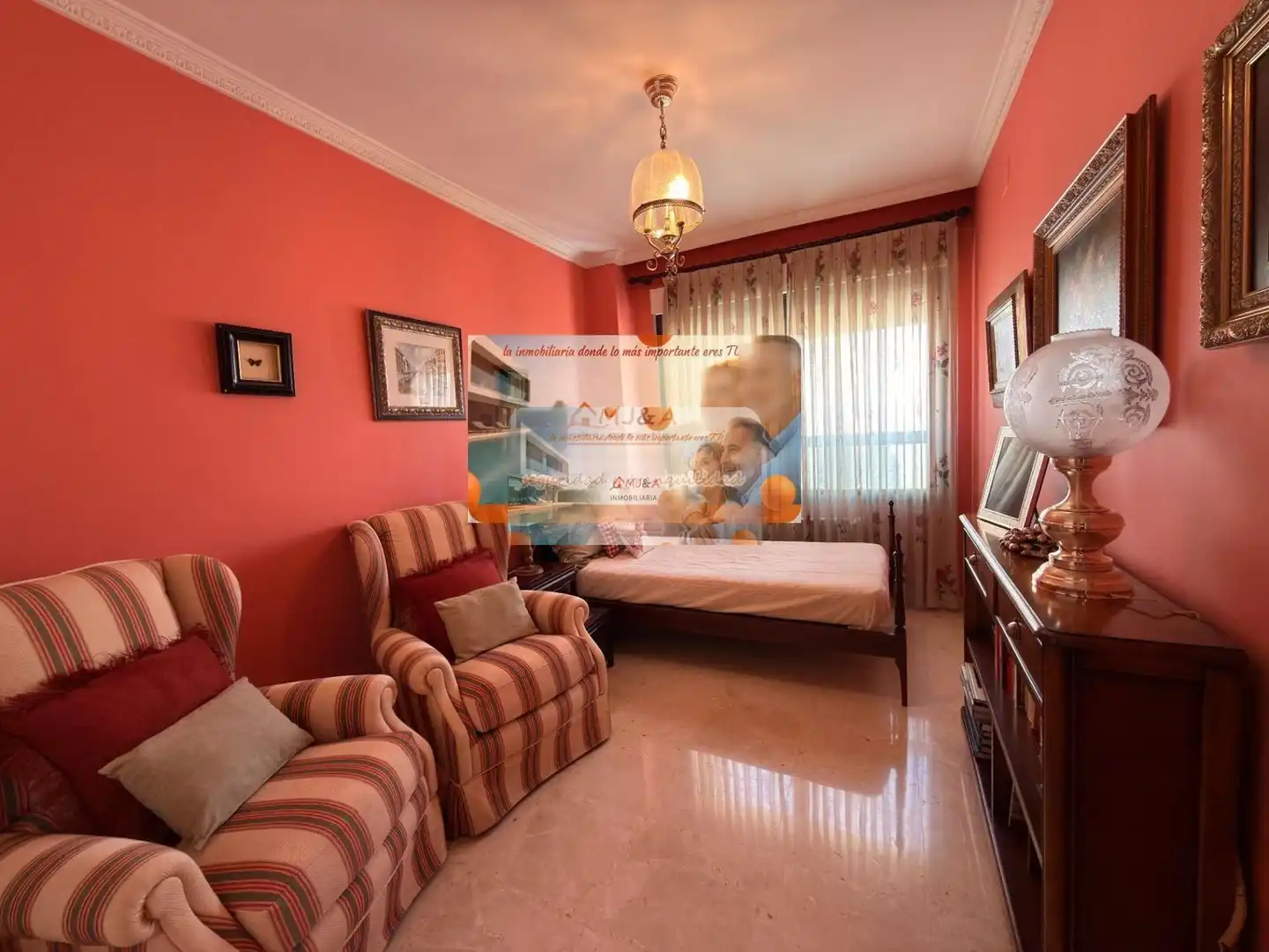Habitación de Dúplex en venta en Castellón de la Plana / Castelló de la Plana con Calefacción, Parquet y Terraza