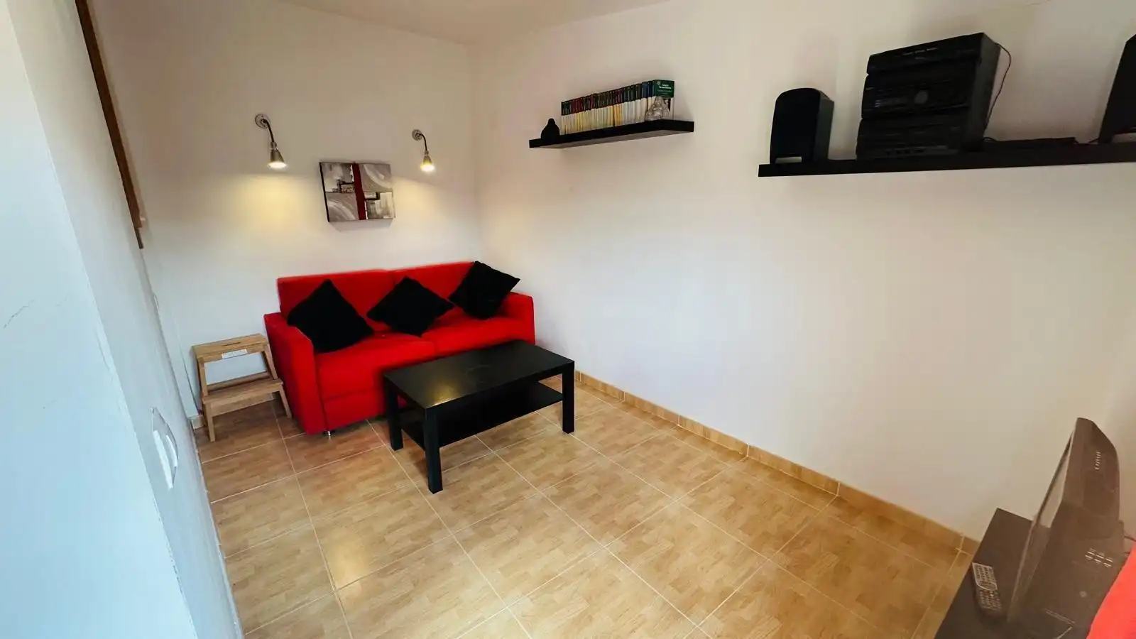 Sala de estar de Finca rústica en venta en Albalate del Arzobispo con Calefacción, Terraza y Trastero