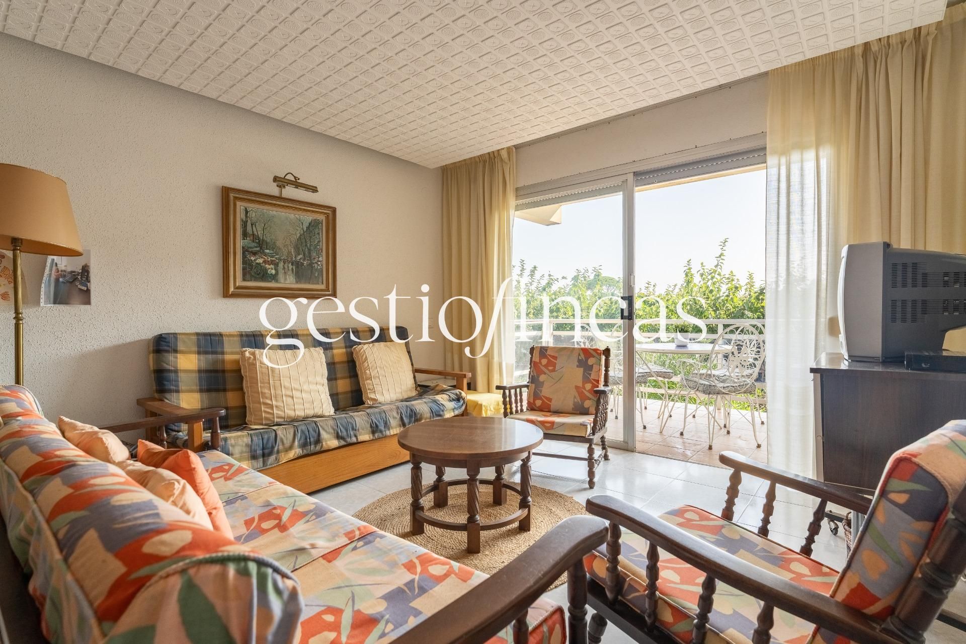 Living room of Apartment for sale in Cambrils  with Heating, Private garden and Terrace