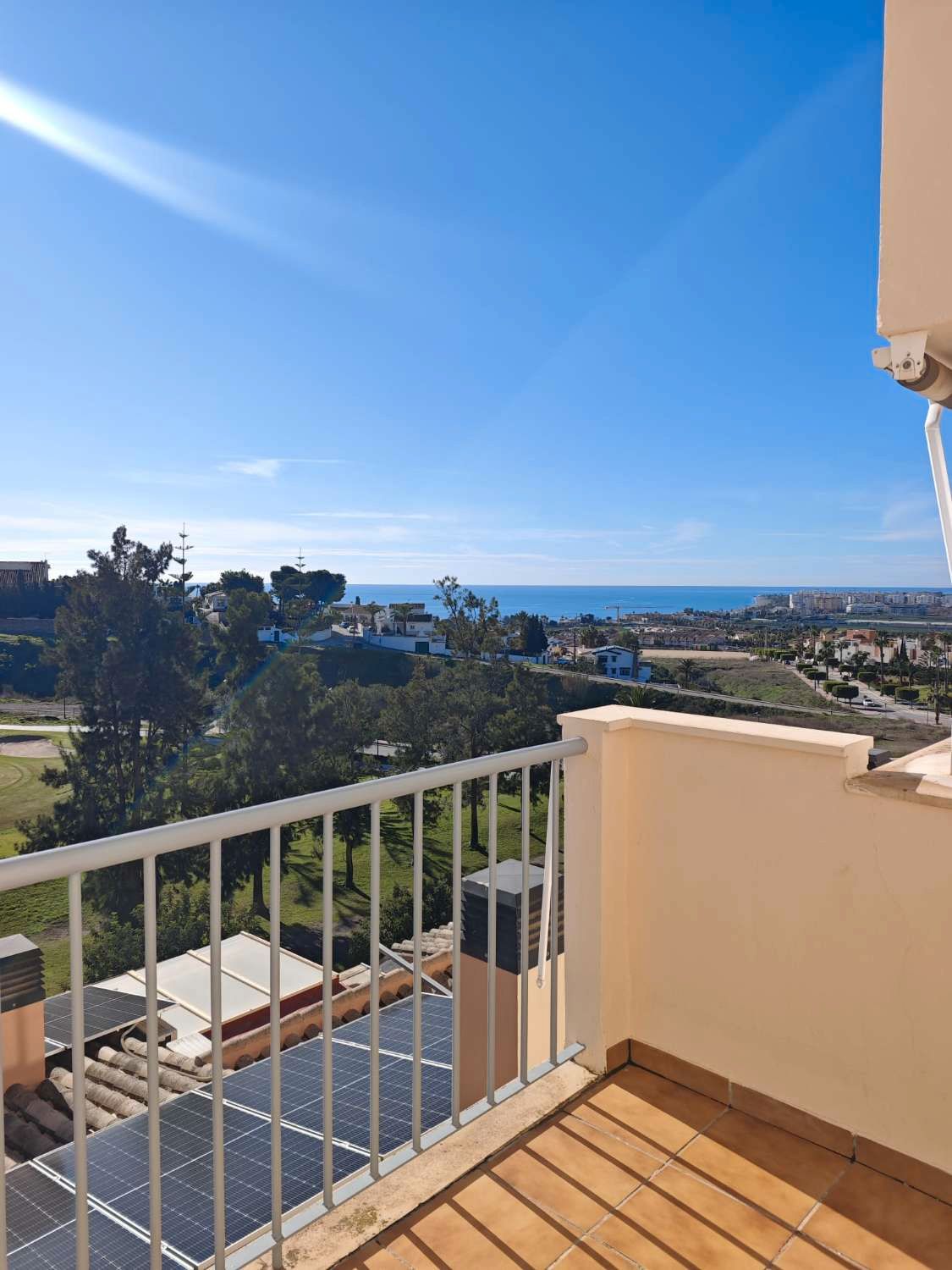 Exterior view of Flat for sale in Vélez-Málaga  with Air Conditioner, Terrace and Swimming Pool