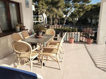 Piso con jardín en venta en Portocolom