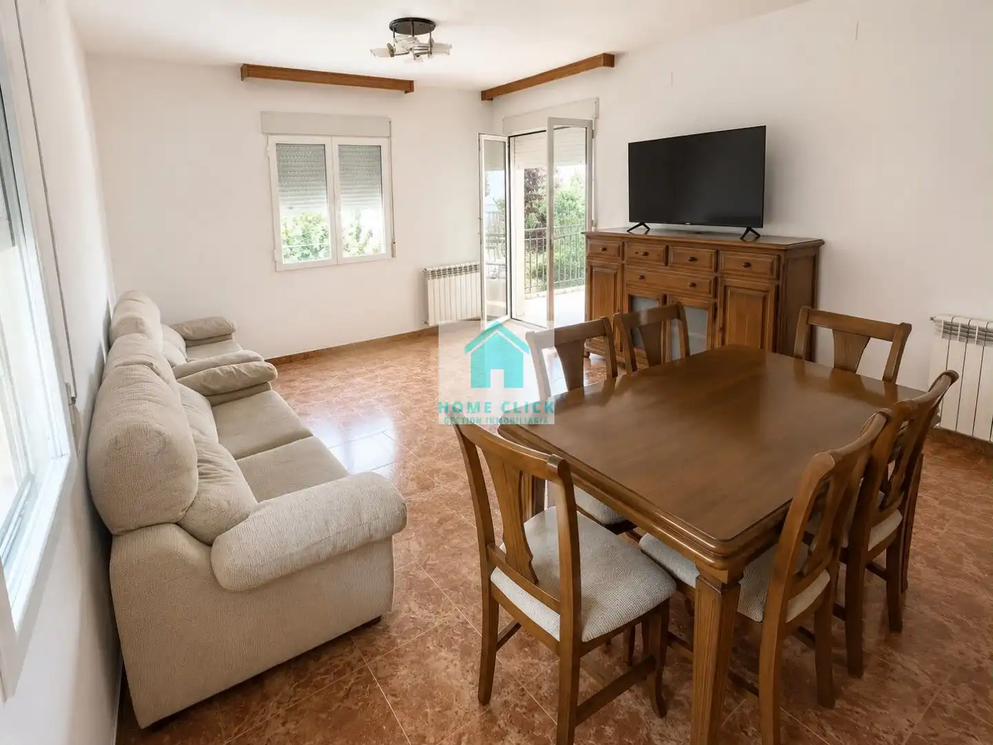 Sala d'estar de Casa o xalet de lloguer en Vinaròs amb Aire condicionat, Calefacció i Jardí privat