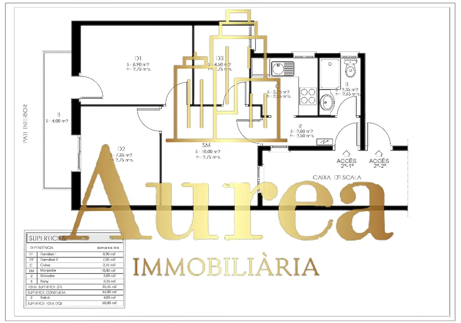 Piso con terraza en venta en Rambla de Badal, imagen 22
