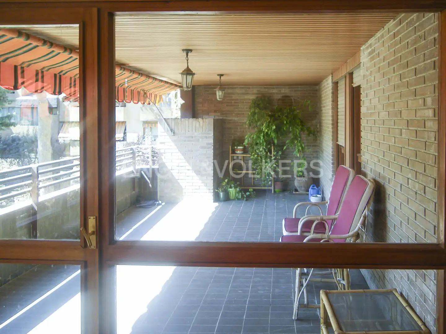 Terraza de Piso de alquiler en Las Rozas de Madrid con Aire acondicionado, Calefacción y Jardín privado