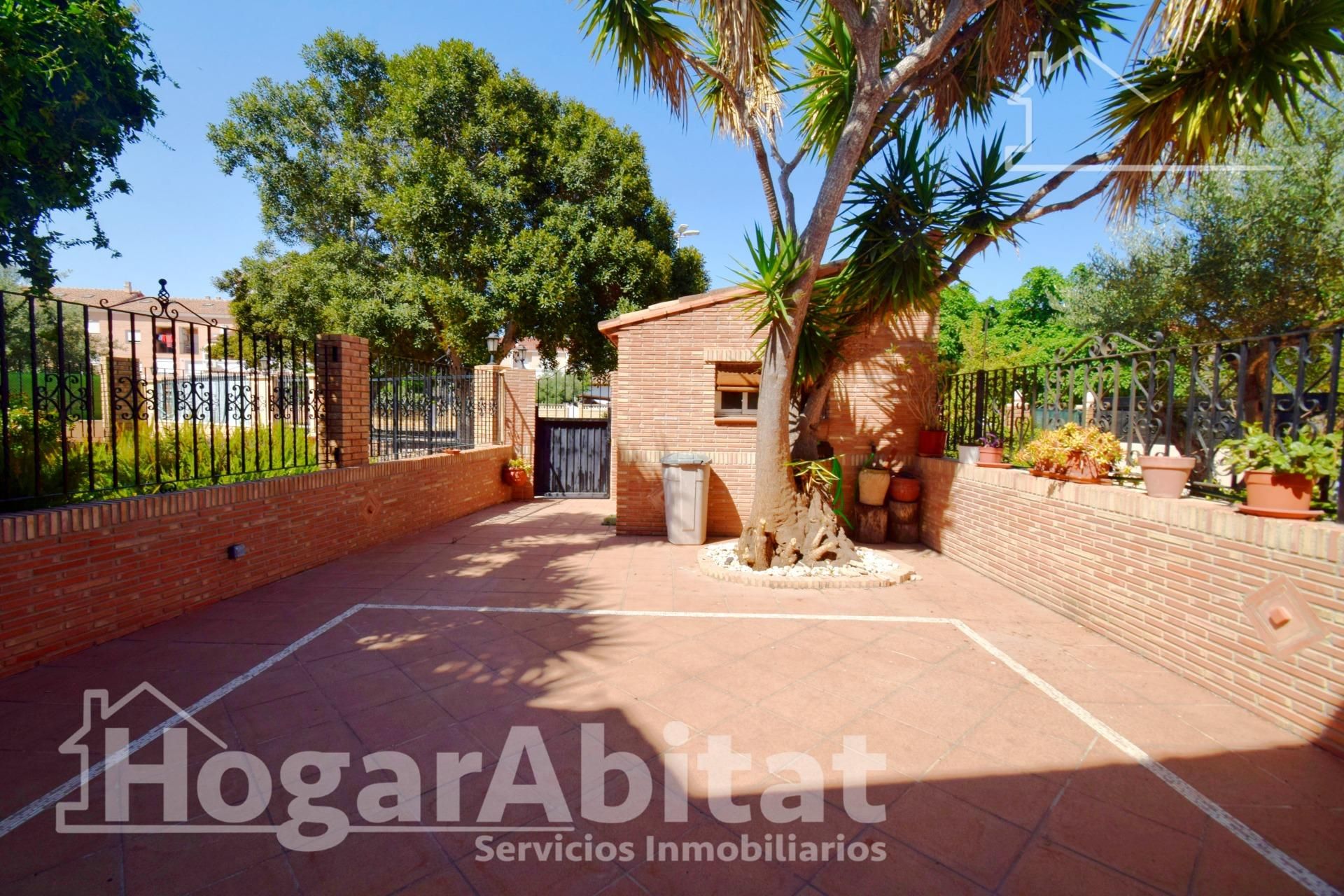 Jardí de Casa adosada en venda en Canet d'En Berenguer amb Calefacció, Jardí privat i Terrassa