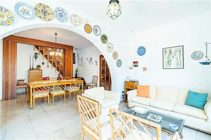 Esszimmer von Haus oder Chalet zum Verkauf in Calvià mit Privatgarten, Terrasse und Schwimmbad
