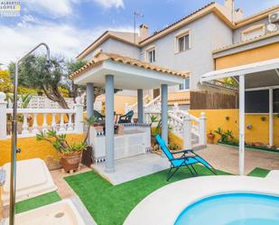 Garden of Single-family semi-detached for sale in Elche / Elx  with Air Conditioner, Terrace and Swimming Pool