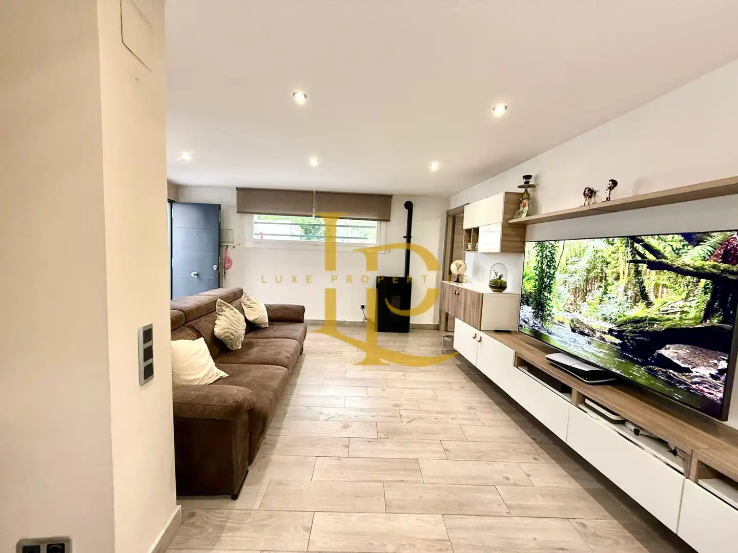 Sala de estar de Casa o chalet en venta en Rubí con Calefacción, Jardín privado y Terraza