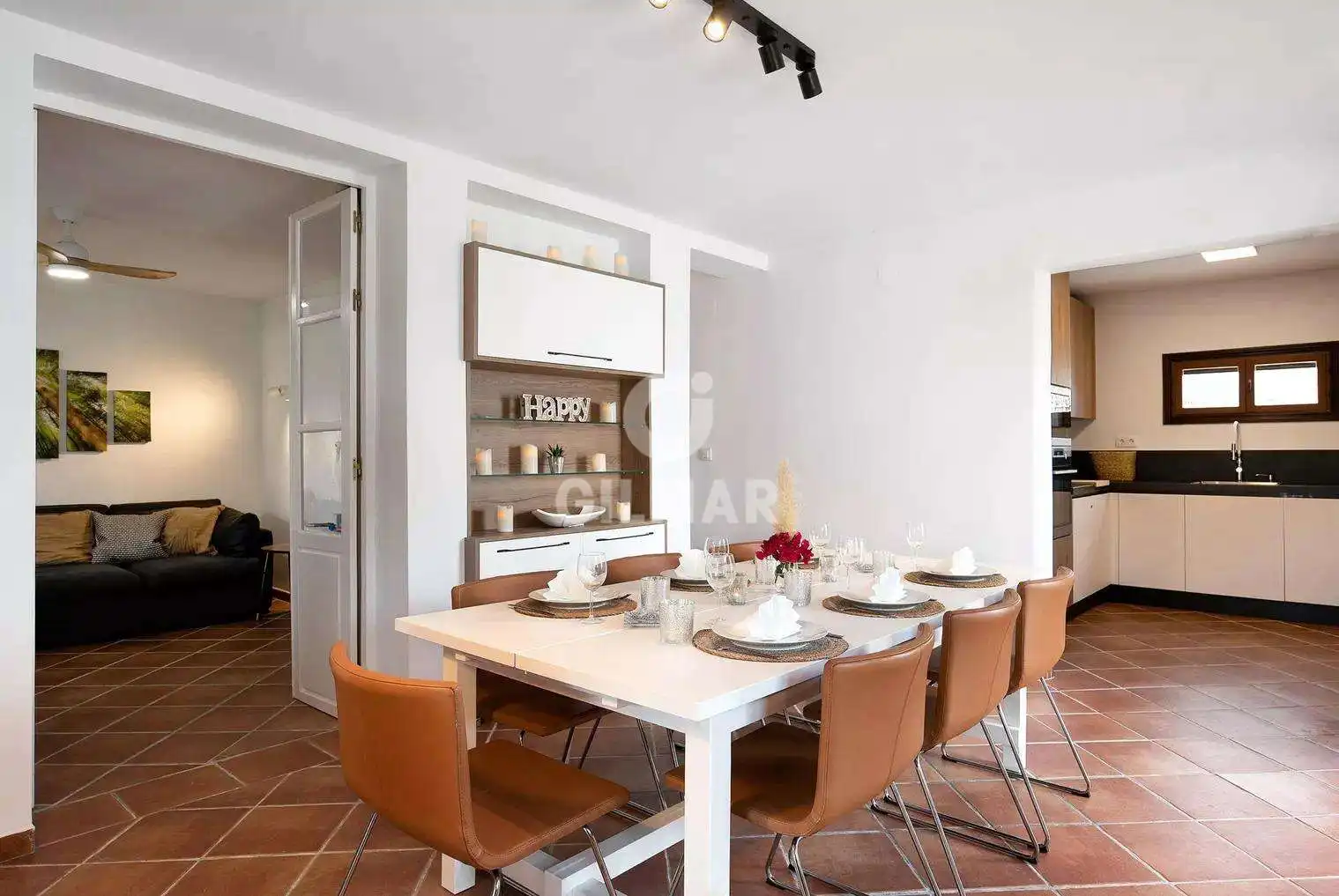 Comedor de Casa o chalet en venta en Vejer de la Frontera con Calefacción, Jardín privado y Piscina