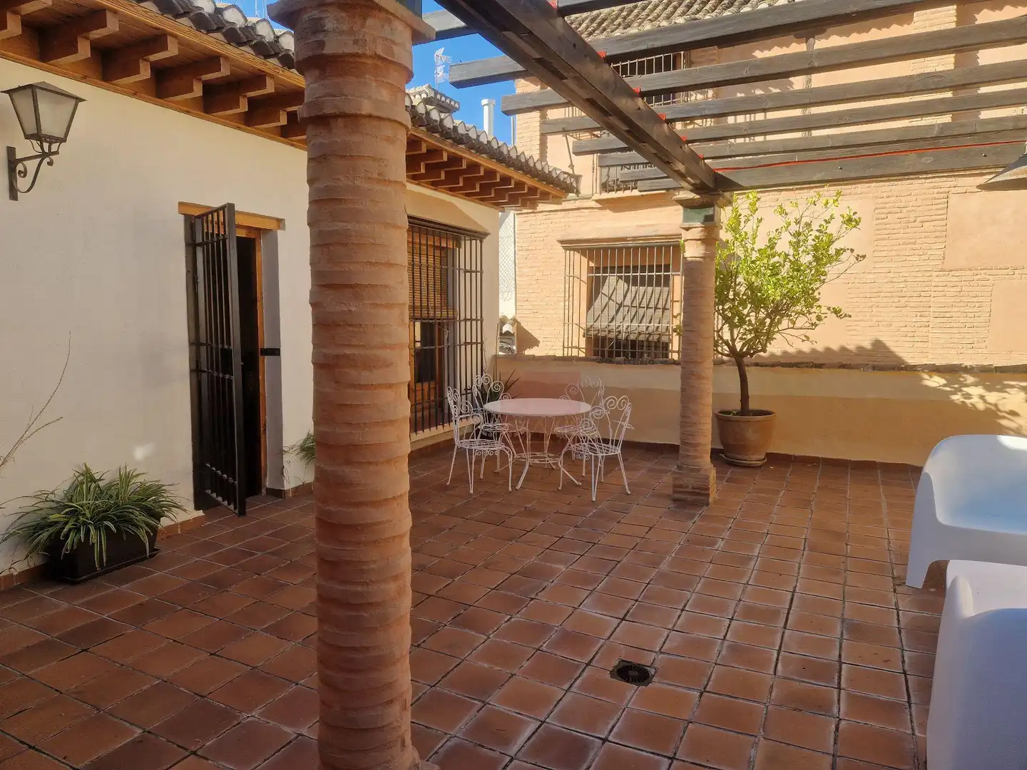 Terrace of Attic for rent in Granada  with Air Conditioner, Heating and Terrace