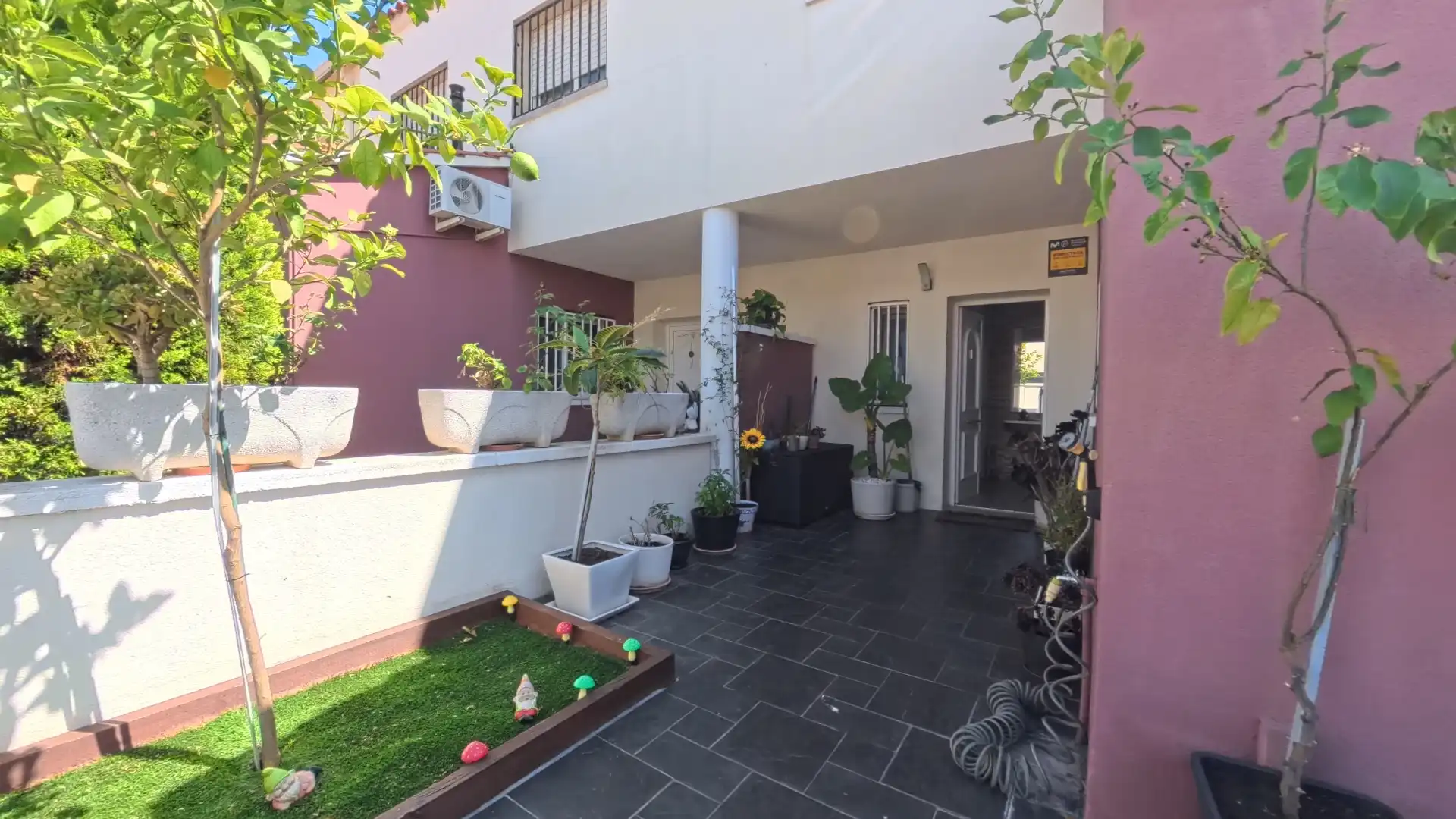 Terrace of Detached homes for sale in Cubelles  with Air Conditioner, Heating and Private garden