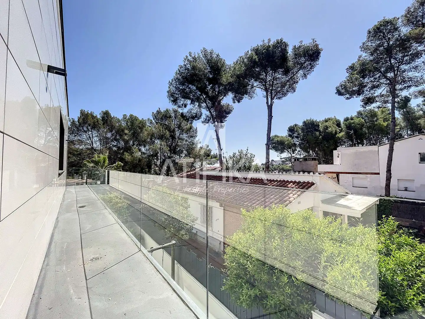 Exterior view of Houses for rent in Castelldefels  with Heating, Terrace and Swimming Pool