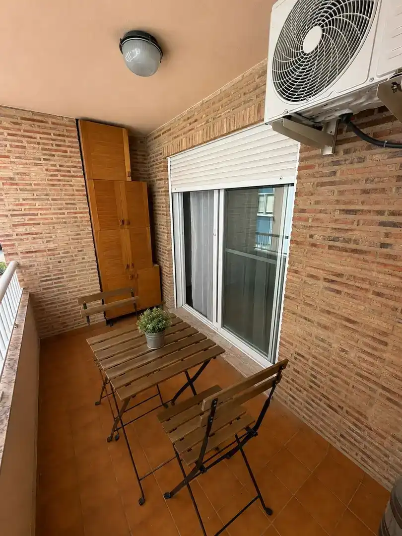 Terrasse von Wohnung zur Miete in Sagunto / Sagunt mit Klimaanlage