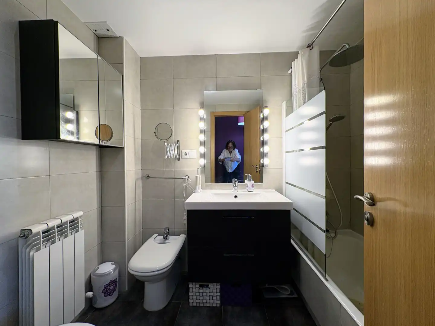Bathroom of Flat for sale in Cistérniga  with Heating, Private garden and Storage room