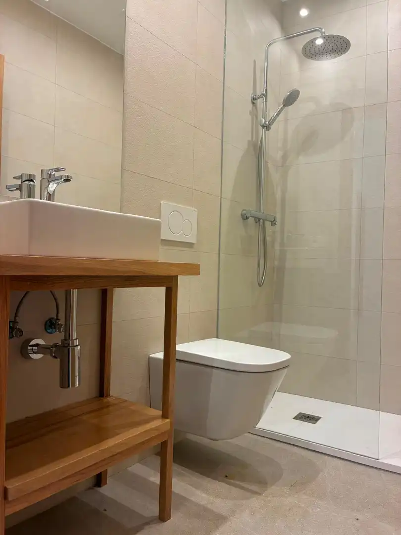 Bany de Casa o xalet de lloguer en Sineu amb Aire condicionat, Terrassa i Piscina