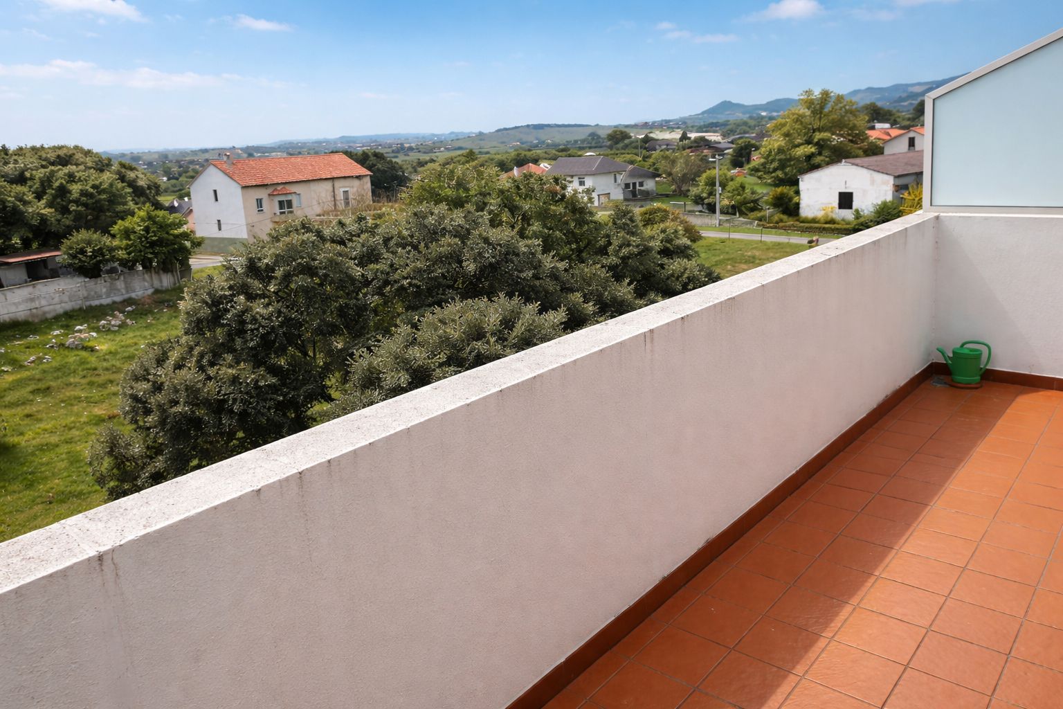 Terrassa de Dúplex de lloguer en Santa Cruz de Bezana amb Calefacció, Terrassa i Moblat