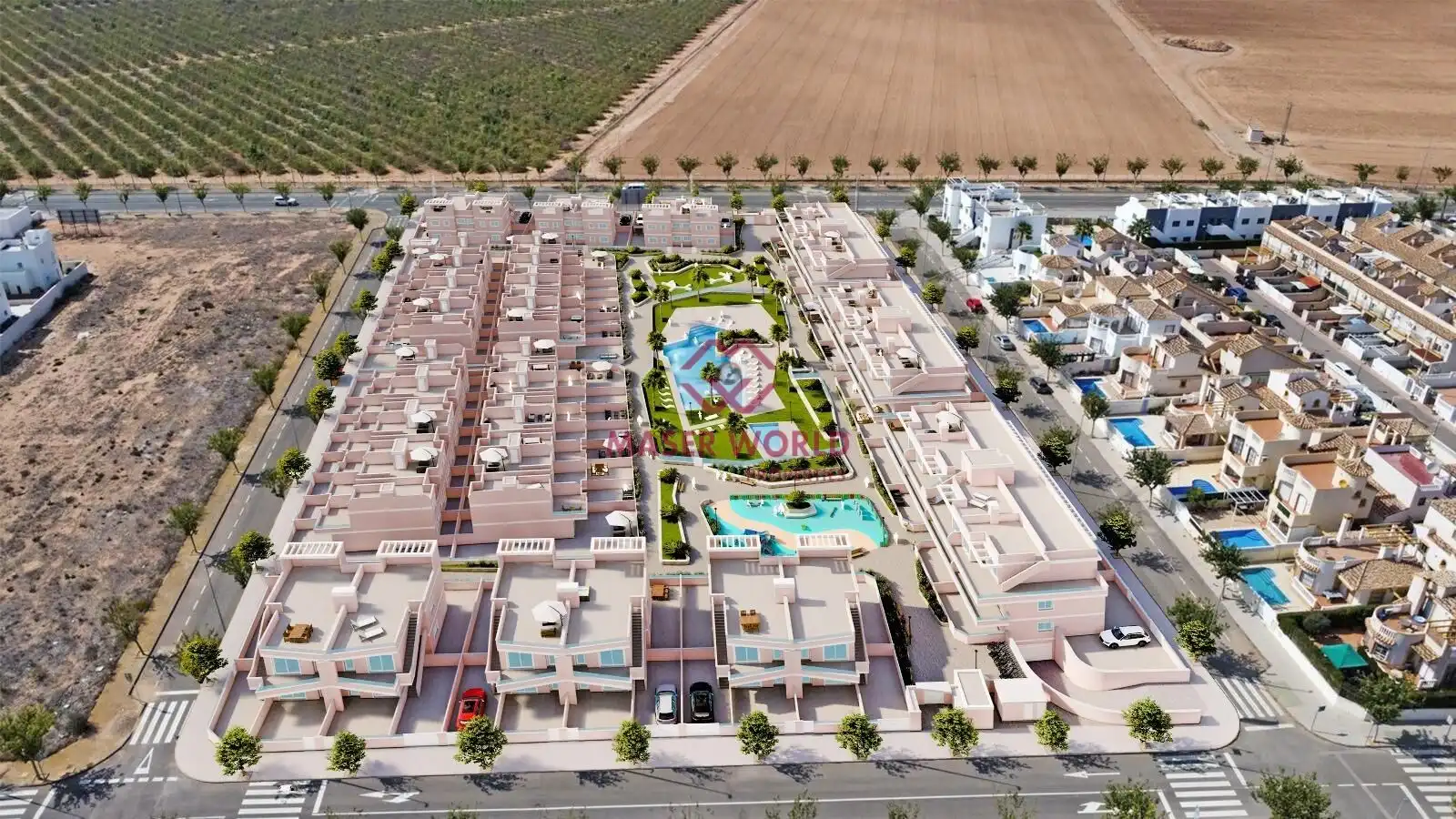 Doppelhaushälfte mit Pool zum Verkauf in Pilar de la Horadada ciudad, imagen 31