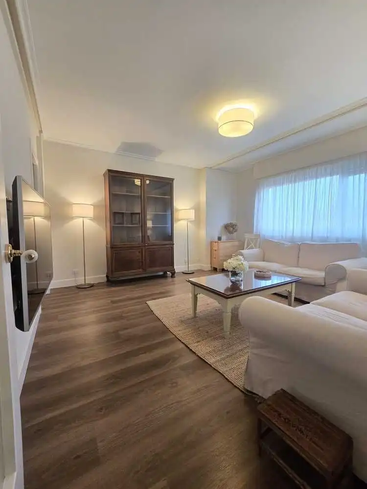 Living room of Flat for sale in Ferrol  with Heating, Terrace and Storage room