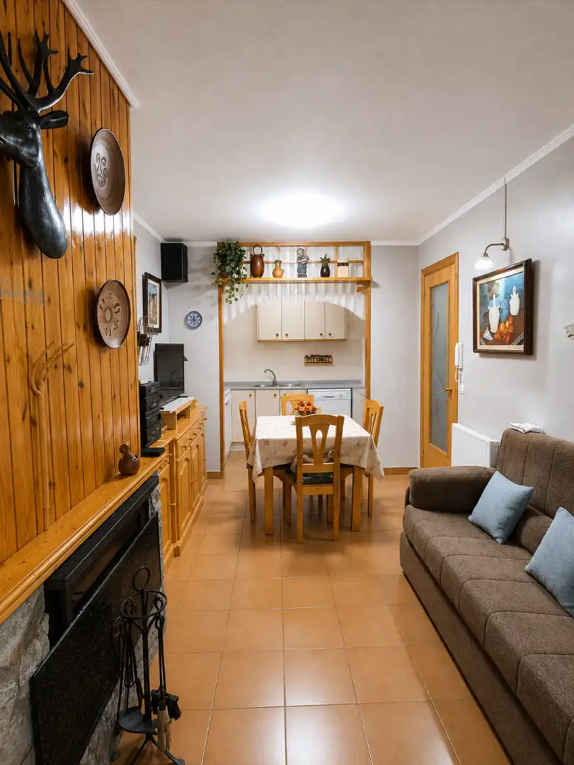 Kitchen of Flat for sale in Rialp  with Storage room, Furnished and Oven