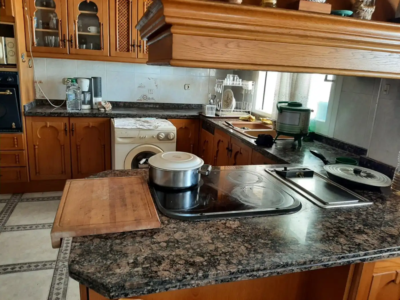 Kitchen of Houses for sale in La Nucia  with Private garden, Terrace and Furnished