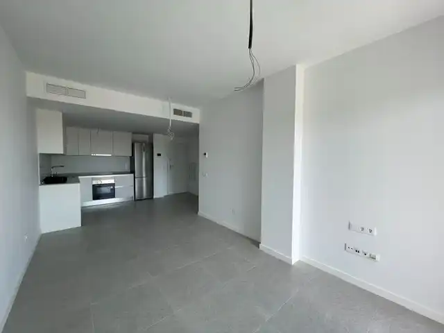 Sala de estar de Piso de alquiler en Sant Joan d'Alacant con Aire acondicionado, Calefacción y Terraza