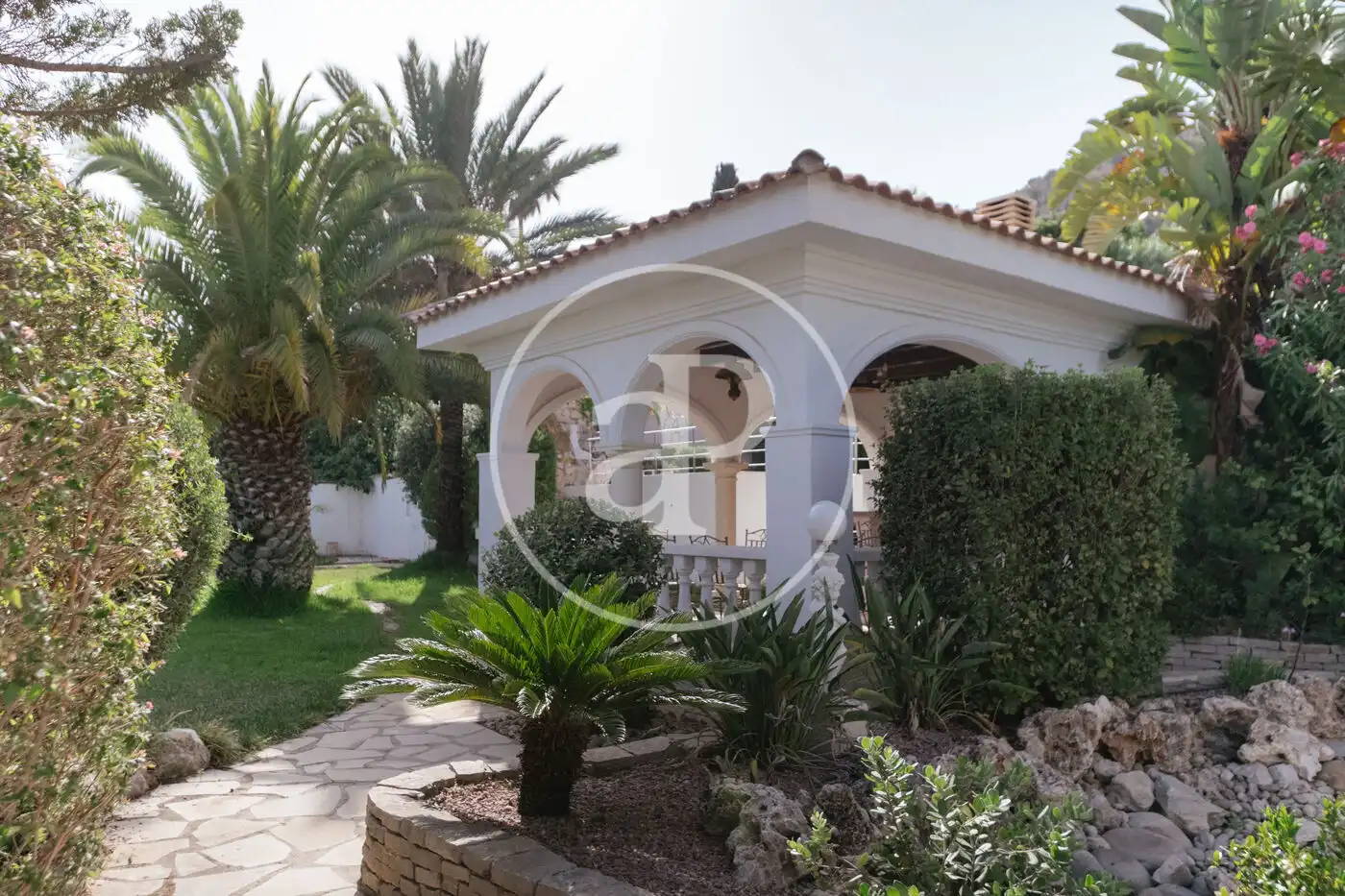 Jardín de Casa o chalet en venta en Calpe / Calp con Aire acondicionado, Calefacción y Jardín privado