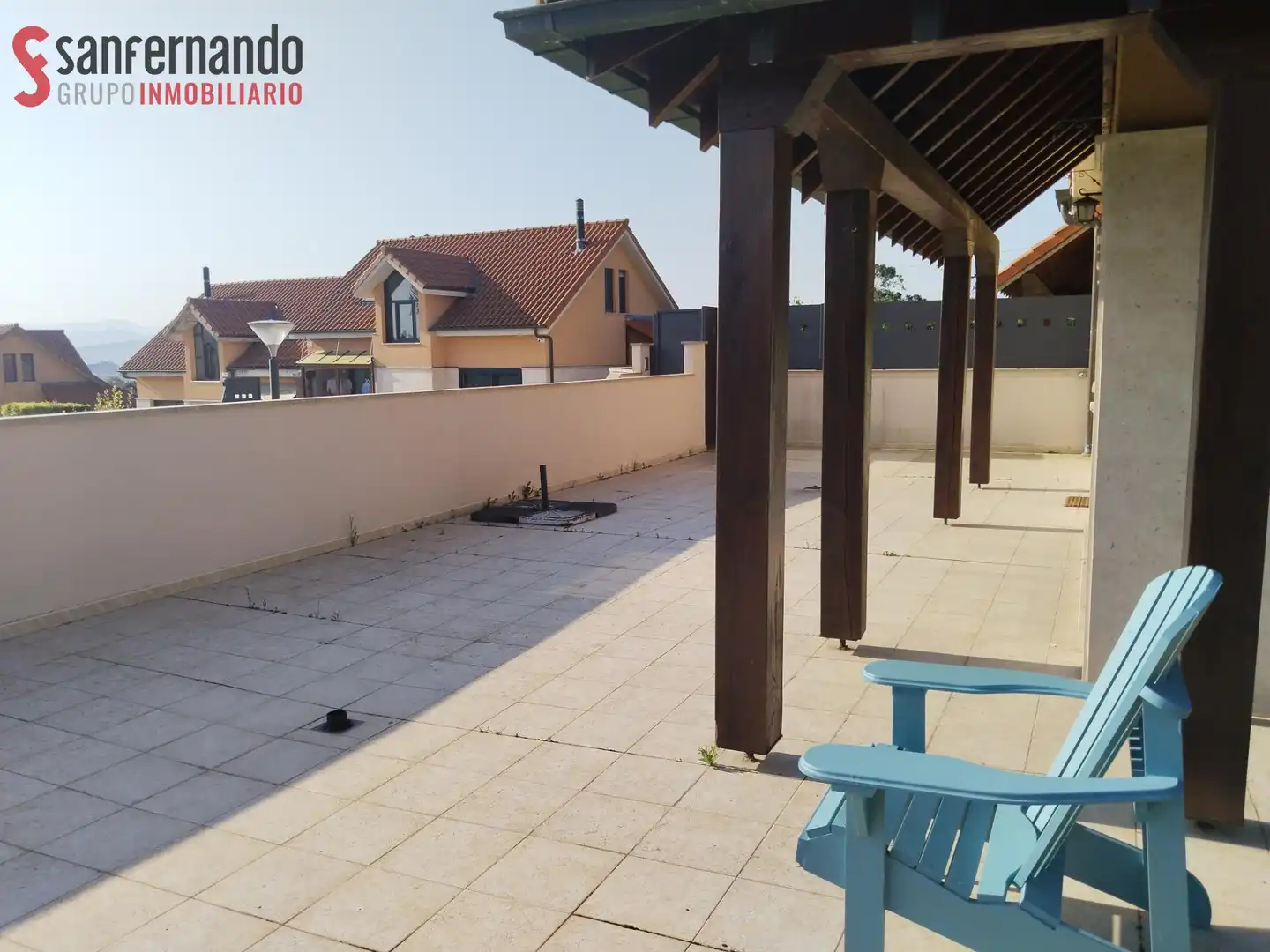 Terraza de Casa o chalet de alquiler en Santillana del Mar con Calefacción, Jardín privado y Terraza