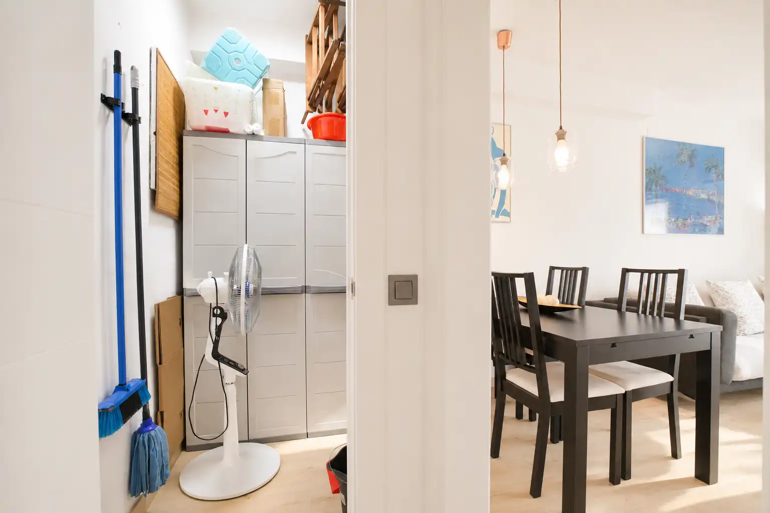 Comedor de Piso en venta en Santa Coloma de Gramenet con Aire acondicionado, Calefacción y Terraza