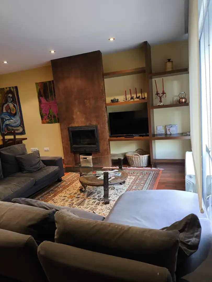 Sala de estar de Casa adosada en venta en Andorra la Vella con Calefacción, Jardín privado y Trastero