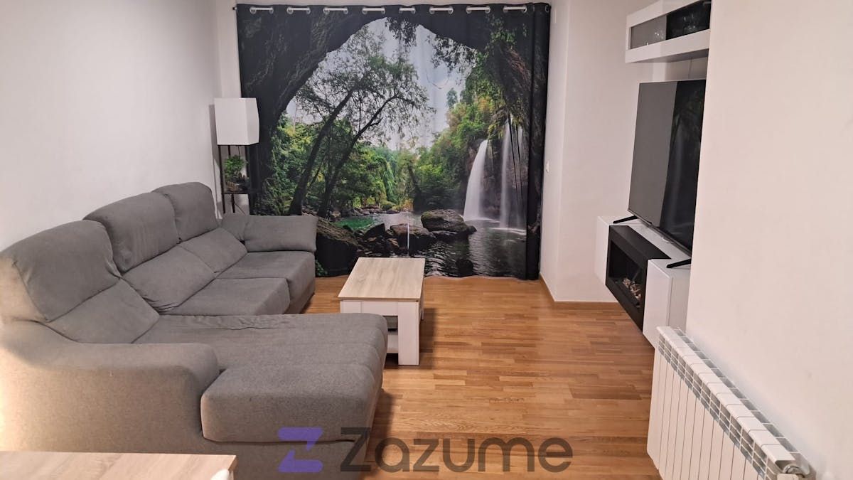 Living room of Flat to rent in Seseña  with Heating, Private garden and Parquet flooring
