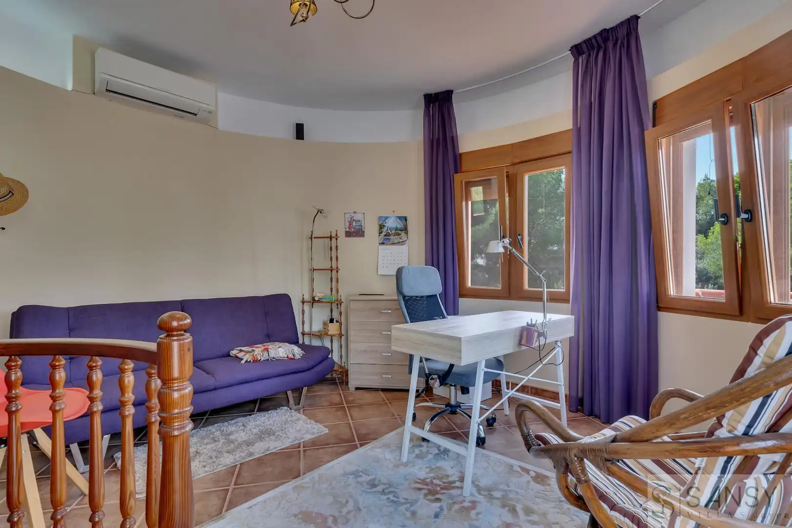Sala de estar de Casa o chalet en venta en Dénia con Aire acondicionado y Piscina