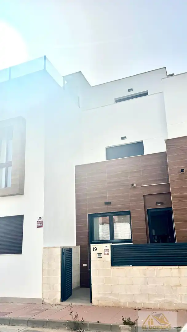 Exterior view of Houses for sale in San Javier  with Air Conditioner, Heating and Terrace