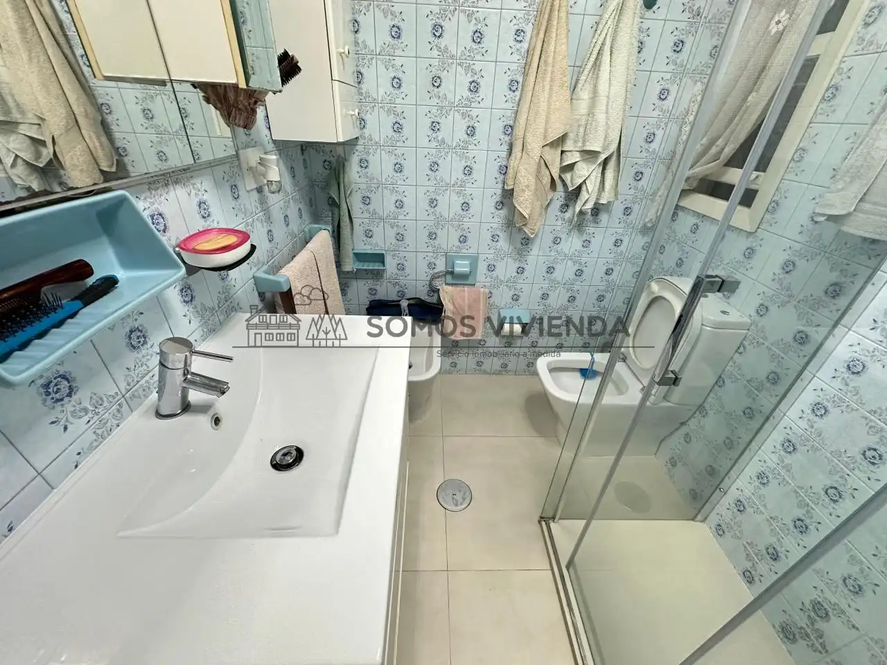Bathroom of Flat for sale in Ourense Capital   with Heating, Storage room and Furnished