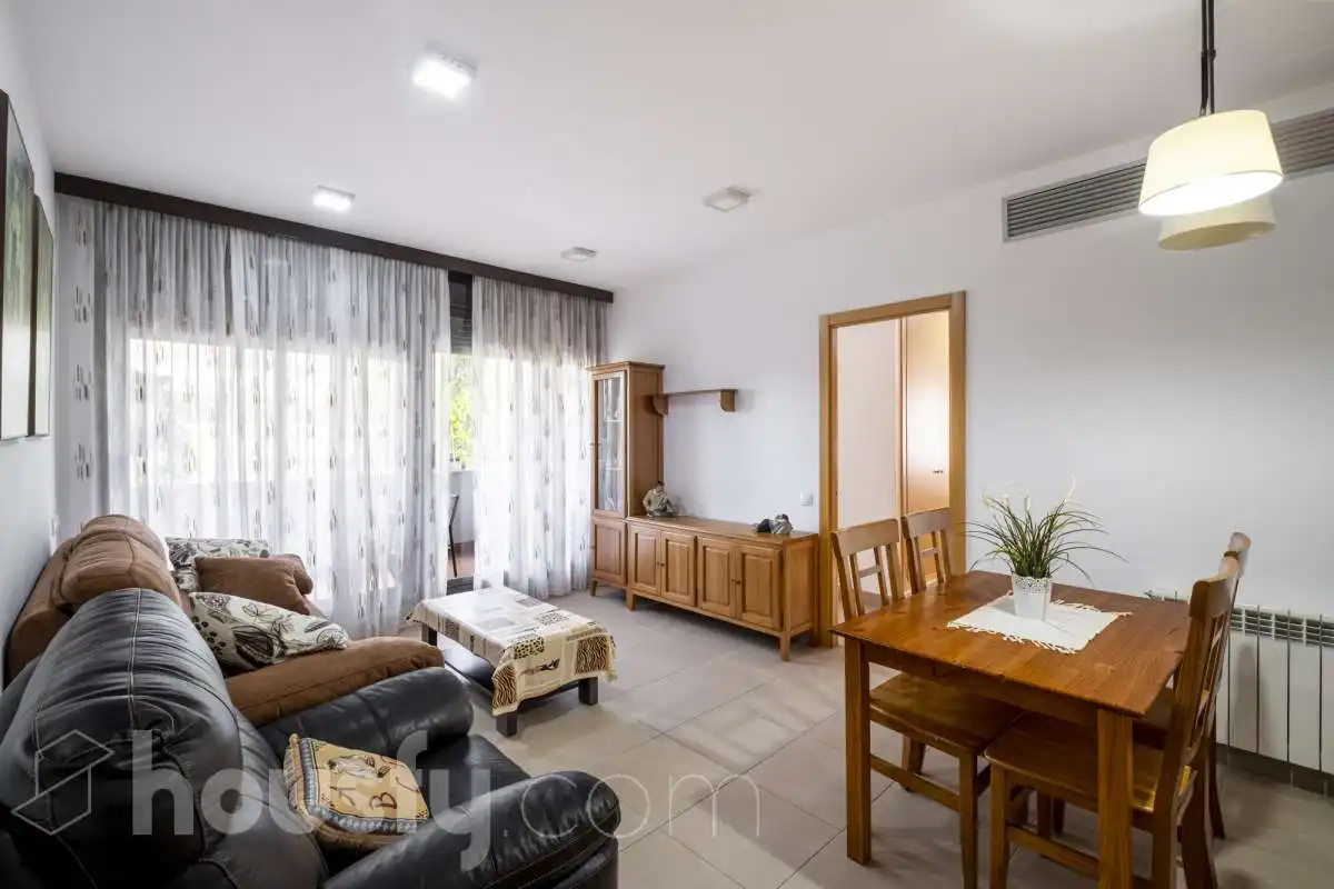 Living room of Flat for sale in Terrassa  with Terrace, Storage room and Balcony