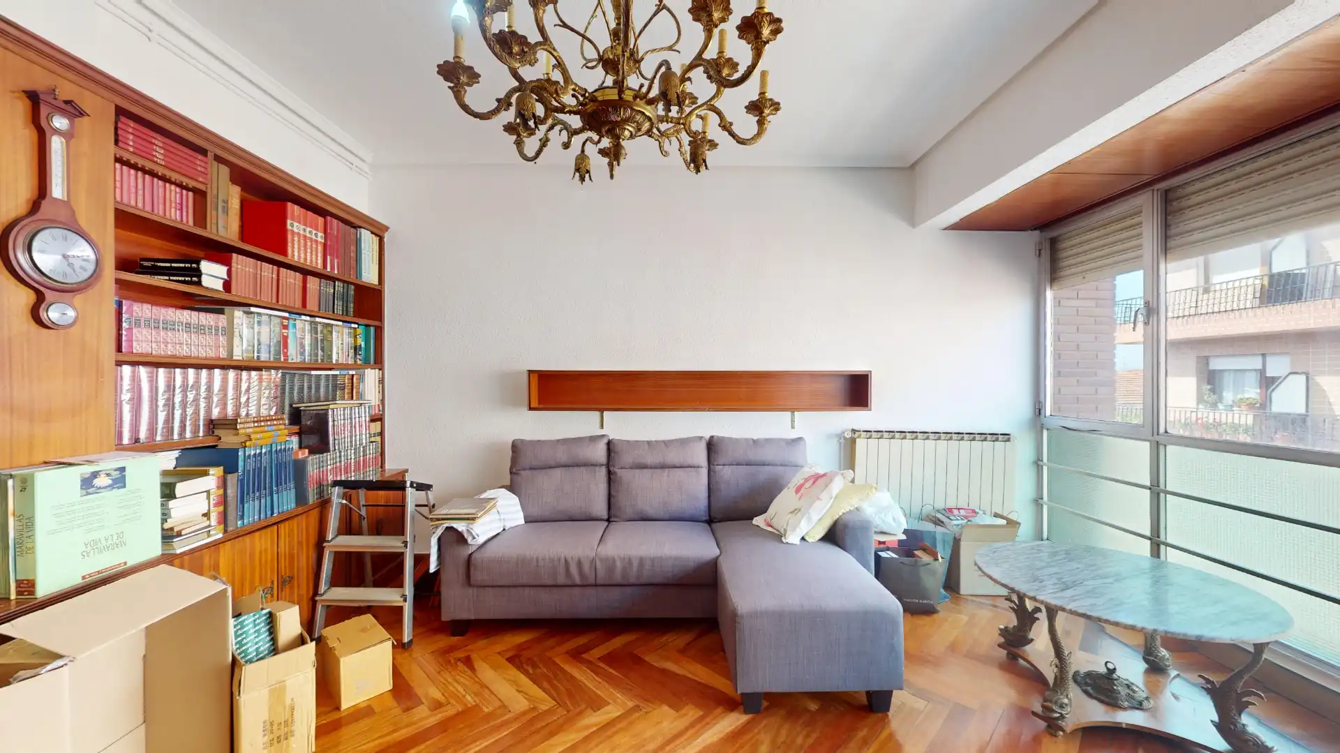 Living room of Flat for sale in Barakaldo   with Terrace, Washing machine and Balcony