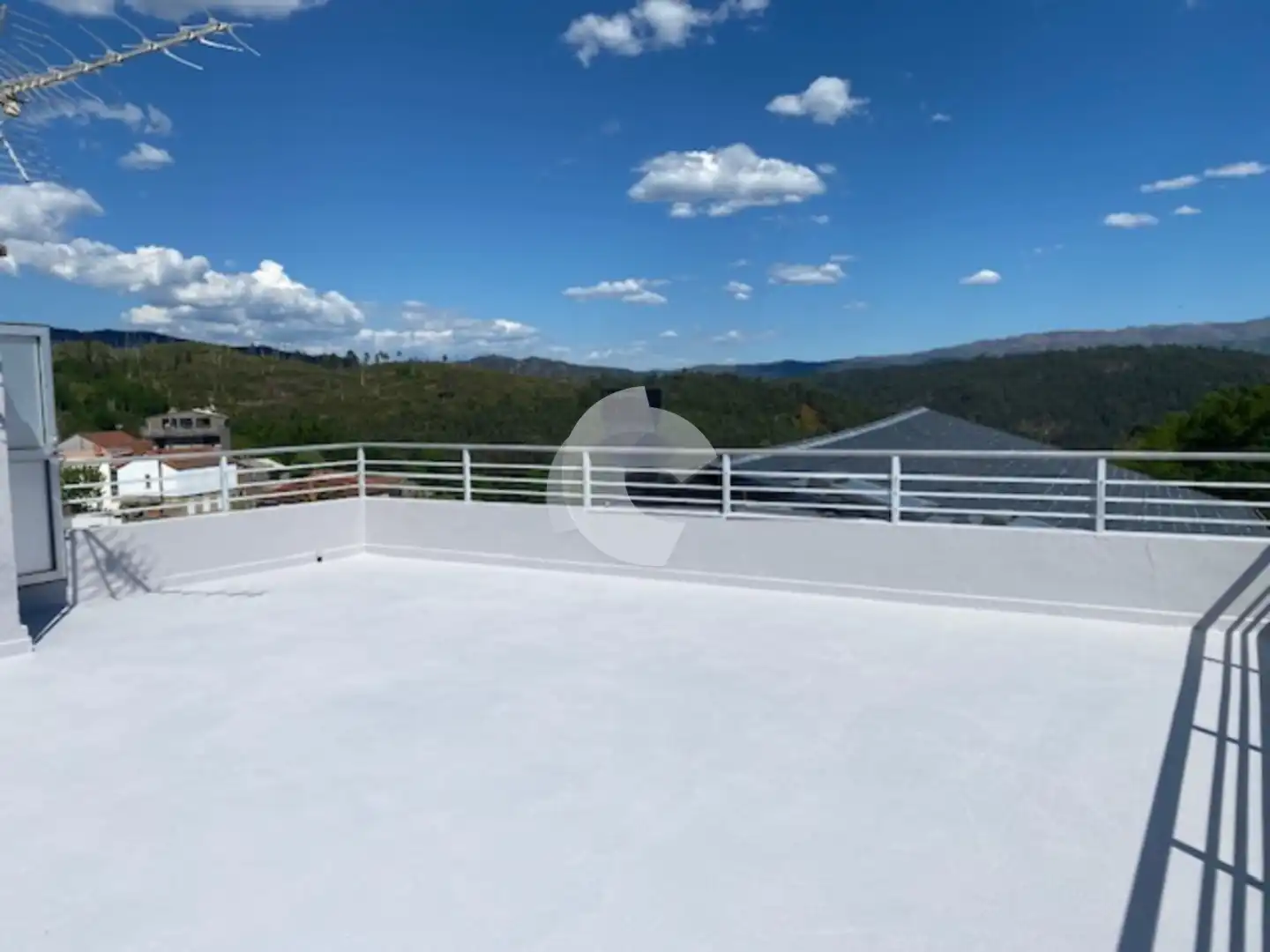 Terraza de Casa adosada en venta en Entrimo con Jardín privado