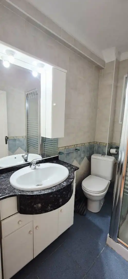 Bathroom of Flat for rent in Granada  with Heating, Furnished and Washing machine